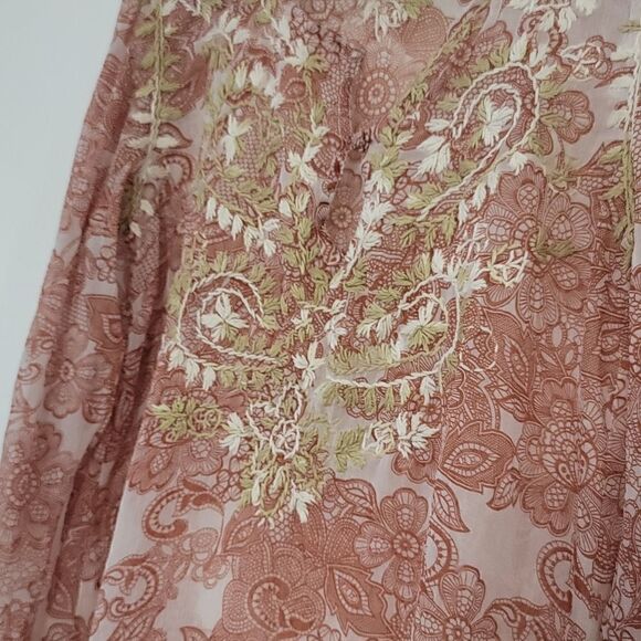Raj 100% Silk Swimsuit Coverup - Picture 4 of 9